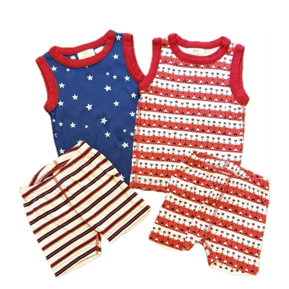 Hanna Andersson Two Tank and Short Sets - Picture 1 of 9